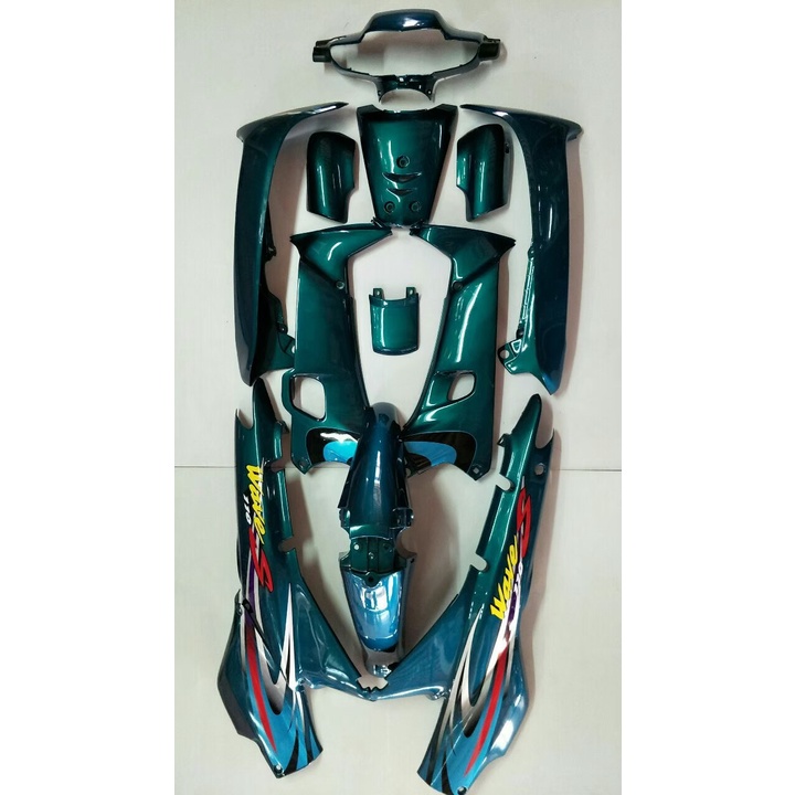 ชุดสี Wave 100(110เก่า)เฟรมเวฟ100 ชุดสีเวฟ100 ชุดสีเวฟ125 สีสวยสด ชุดสีเวฟ100 ชุดสี110 ตัวเก่า เวฟ10