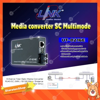 Link UT-0216E Media converter SC Multimode