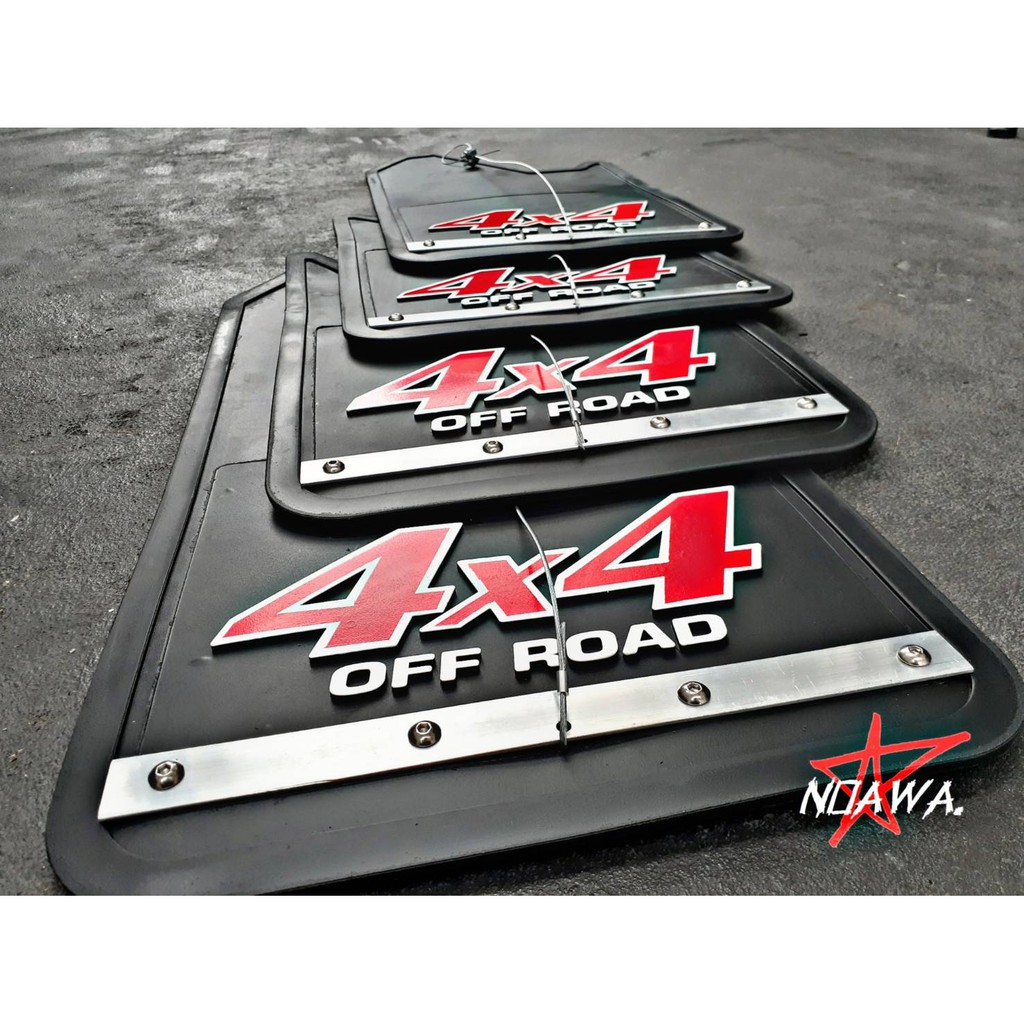 บังโคลน กันโคลน  4×4 OFF-ROAD เพลทอลูมิเนียม ราคา ถูกที่สุด โปรบีเคเค แกลเลอรีภาพที่ 3