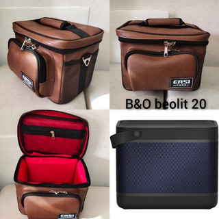 กระเป๋าใส่ลำโพง B&amp;O beolit 20 แบบหนัง สีน้ำตาล จาก Easicase (ใส่ได้พอดี)