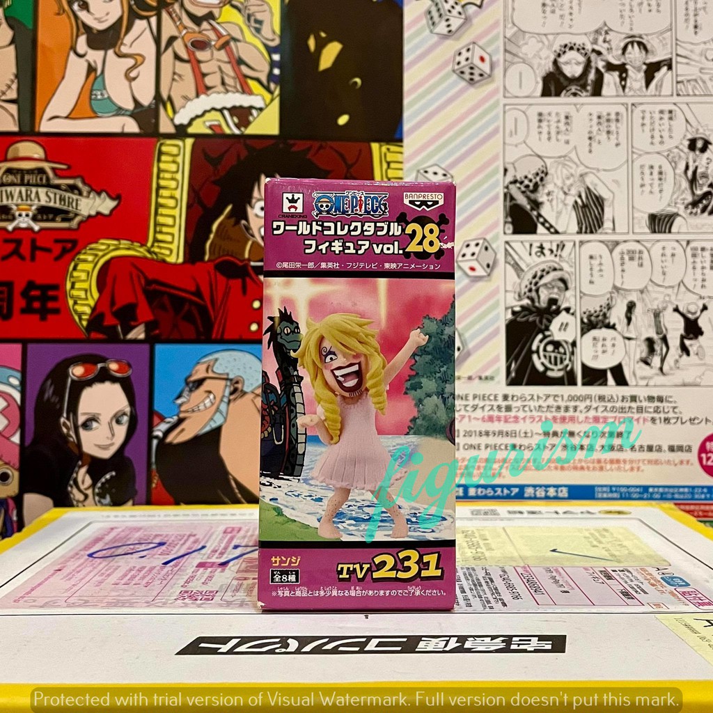 Wcf One Piece ว นพ ซ Sanji ซ นจ Vol 28 Tv 231 ของแท ญ ป น Shopee Thailand