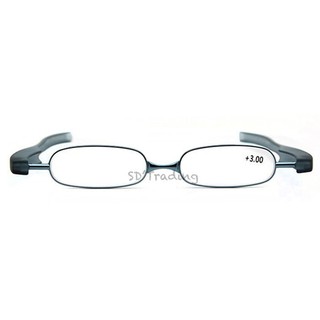 Pod Reading Glasses แว่นสายตายาว แบบพับได้ สำหรับอ่านหนังสือ (สีฟ้า)