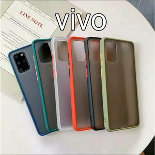 เคสขอบสีหลังขุ่น VIVO Y31