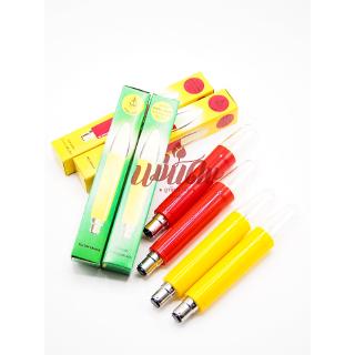 เทียนไฟฟ้า หลอดเทียนไฟฟ้า แบบลายมังกร (สีเหลือง) 1 คู่