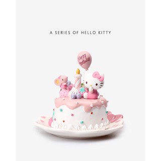 🌈 JARLL * 🎠 กล่องดลตรี HELLO KITTY  ชุด Happy Birthday To You