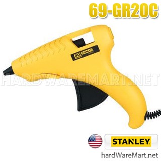 STANLEY ปืนยิงกาวแท่ง 40w รุ่น 69-GR20C glue gun ปลั๊กแบน สแตนเลย์ USA.แท้ 100%