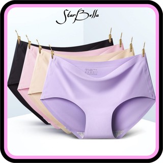 StarBella❤️Celana Dalam Seamless Tanpa Jahitan Fashion Sutra Kolor Lembut Nyaman cewek cd02