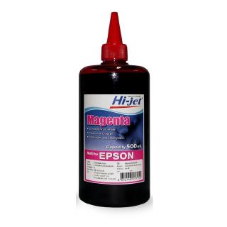 Hi-jet Refill Ink (E) หมึกเติมอิงค์เจ็ทขนาด 500 ml. ( Magenta - สีแดง )i-jet Refill Ink (E) หมึกเติมอิงค์เจ็ทขนาด 500 ml