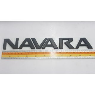 Logo NAVARA ของรถ Nissan