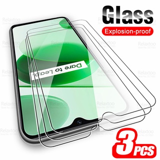 3pcs Realmi C35 Glass Screen Protector For Oppo Realme C35 Protective Glas Relme Ralme C35 RealmeC35 Armor Tempered Film