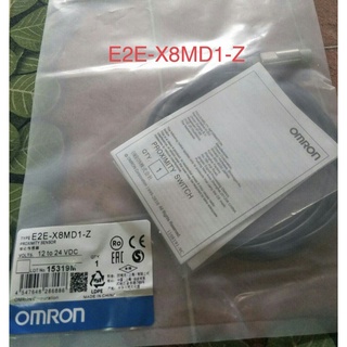 E2E-X8MD1-Z  Proximity Sender Omron 12-24vdc เกลียวM12 เซ็นเซอร์จับโลหะ พร้อมส่ง