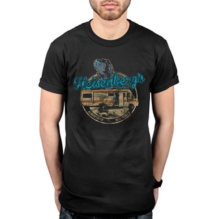 เสื้อยืด พิมพ์ลาย Breaking Bad Desert Tours Heisenberg Walter สีขาว แฟชั่นสําหรับผู้ชายS-5XL