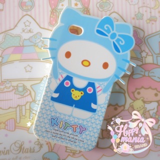 [IP4/4s] เคสซิลิโคน Hello Kitty