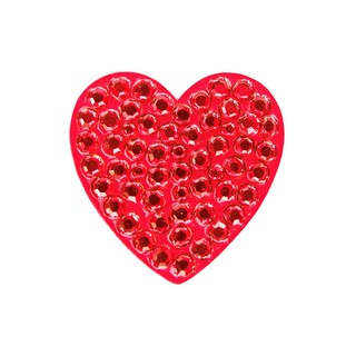 Golf Ball Markers Navika Heart Red