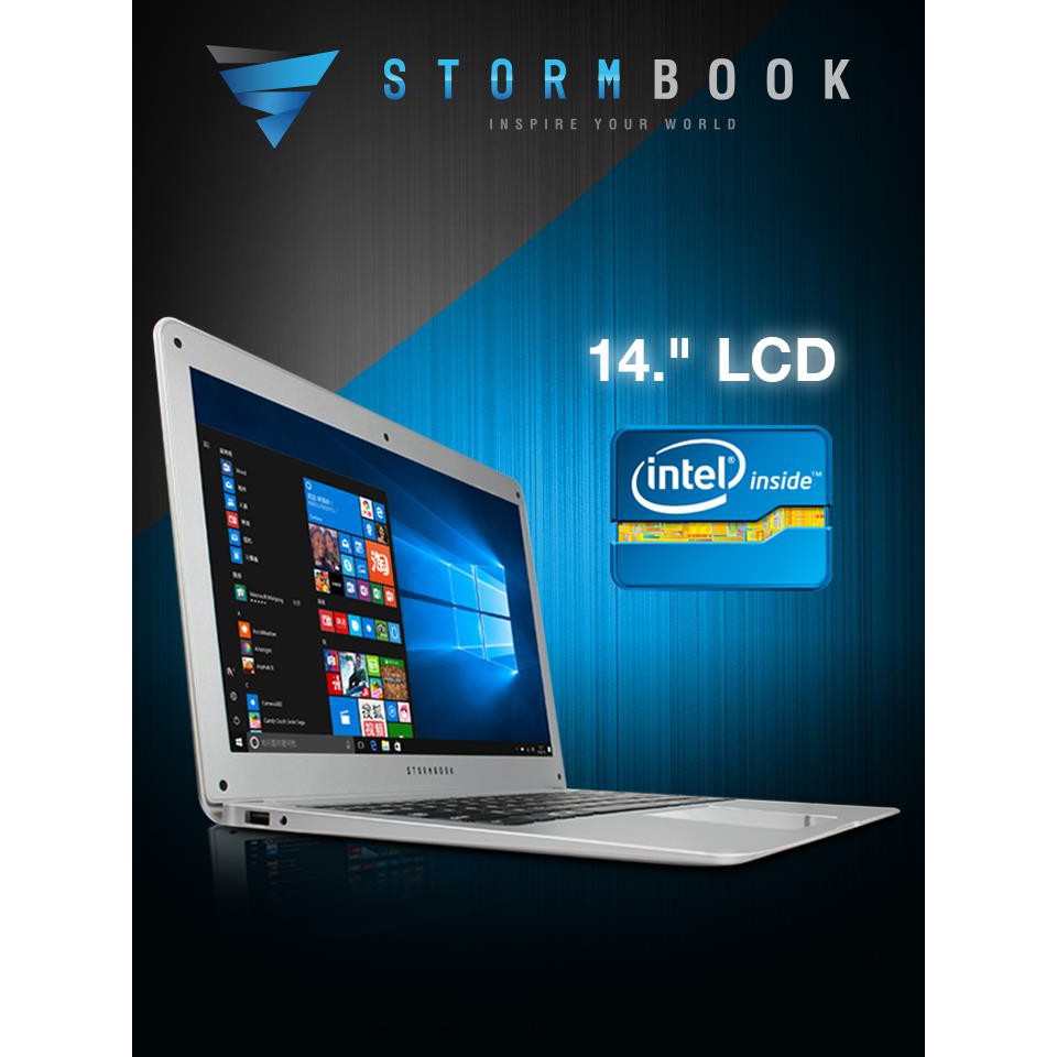 STORMBOOK แล็ปท็อปขนาด 14" (มือสอง)ทักมาขอดูรูปเพิ่มเติมได้