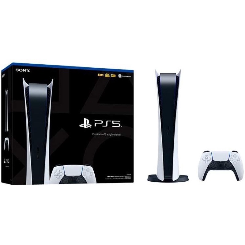 PLAYSTATION PlayStation 5 Digital Edition Console JP version เครื่อง Ps5 รุ่น ดิจิตัล Global warranty