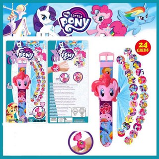 นาฬิกาม้าโพนี่pony watch ฉายภาพได้ รุ่นหัวโต