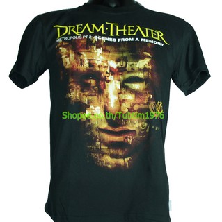 เสื้อยืดผ้าฝ้ายพรีเมี่ยมเสื้อวง Dream Theater เสื้อวงดนตรีต่างประเทศ เสื้อวินเทจ ดรีมเธียเตอร์ DTR1149