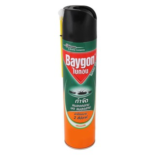 สเปรย์กำจัดมดแมลงสาบ BAYGON เขียว 600 มล. บลอสซั่ม ANT COCKROACH AND CRAWLING INSECT KILLER SPRAY BAYGON 600ML BLOSSOM