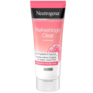 พร้อมส่ง ของแท้ Neutrogena Refreshingly Clear Oil-Free Moisturiser 50ml