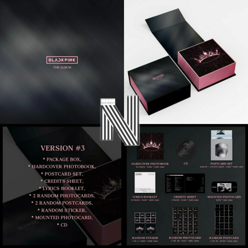 พร้อมส่ง BLACKPINK 1st FULL ALBUM How you like that - kpopnextstation ...