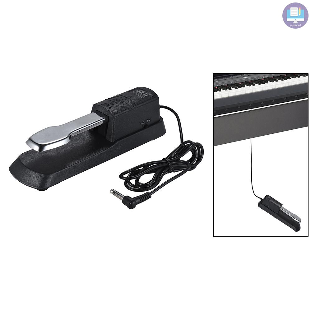 Universal Piano Sustain Pedal Keyboard Pedal Damper With 6.35mm Plug For Casio Yamaha Roland