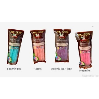 พร้อมส่ง ขนมจีนอบแห้งมิสเตอร์บ๊อบ Mr.Bob ขนาด 100 กรัม