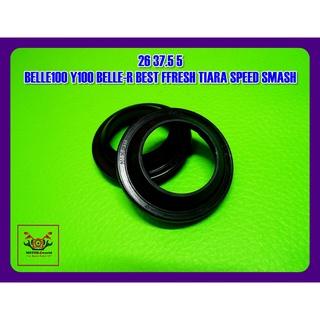 YAMAHA BELLE100 Y100 BELLE-R BEST FRESH TIARA SPEED / SUZUKI SMASH FRONT SHOCK SEAL (26 37.5 5) SET / ซีลกันฝุ่นโช๊คหน้า