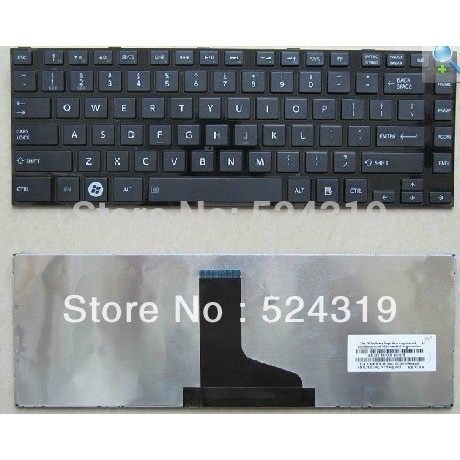แป้นพิมพ์แล็ปท็อปใหม่สําหรับโตชิบา L800 L805 C800 M800 M805 C805 L830 US Layout