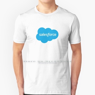 เสื้อผ้าผชSalesforce เสื้อยืด ผ้าฝ้ายแท้ 100% พิมพ์ลาย Ecommerce Tech Us Tech Alibaba Sea  Google Ant Tencent Baidu Nio