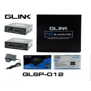 กล่องแยกจอ Glink HDMI Splitter รุ่น GLSP-012 1X2 / รุ่น GLSP-013 1X4