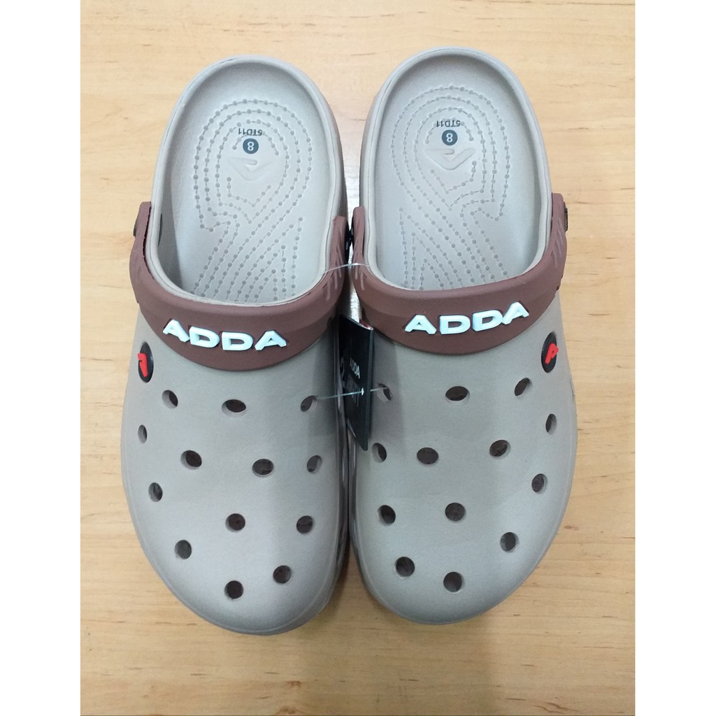 ADDA รองเท้าปิดหัว รุ่น 5TD11 สีดำ ครีม เทา กรม น้ำตาลเข้มขนาด 7-10 รุ่นใหม่ล่าสุด