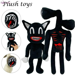 ของเล่นตุ๊กตาอะนิเมะ ราคาต่ำสุด ของเล่นตุ๊กตาอะนิเมะน่ารัก Siren Head Whistle Man Plush Toy 40 ซม มีให้เลือก 6 สี ของเล่นเด็กตุ๊กตาอะนิเมะ องเล่นตุ๊กตาไซเรน สําหรับเด็ก ไซเรนเฮดนิ้วของเล่นสําหรับเด็ก ของเล่นตุ๊กตาการ์ตูนแมวสีด