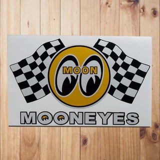 Mooneyes สติกเกอร์ ลายธงชาติ