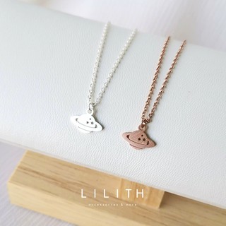 Lilith - Saturn Necklet สร้อยคอ จี้ดาวเสาร์