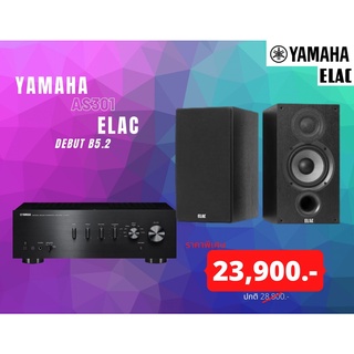 YAMAHA AS301+ELAC DEBUT B5.2