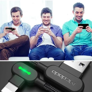 สายชาร์จ90องศา ของแท้ แพ๊คกล่อง PD type C แบรนด์Mcdodo ip. , type C และMicro cable 90 degree (Black)