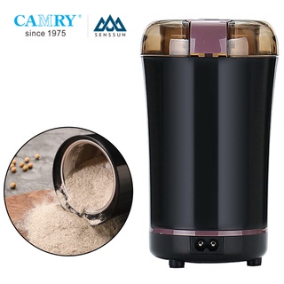 CAMRY เครื่องบดเมล็ดกาแฟไฟฟ้าแบบพกพา 150วัตต์ เครื่องบดกาแฟไฟฟ้า Electric Coffee Grinder เครื่องบดกาแฟไฟฟ้า สำหรับบดเมล็ดกาแฟ