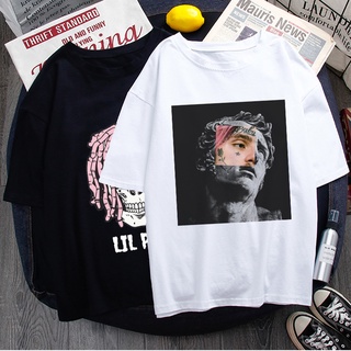 เสื้อยืดลําลอง แขนสั้น พิมพ์ลายกราฟฟิค Rip Lil Peep Rapper สไตล์ฮิปฮอป สําหรับเด็ก