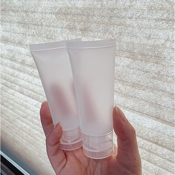 หลอดพกพา หลอดบีบขาวขุ่น ฝาป๊อกแป๊ก สำหรับใส่ของเหลวสำหรับพกพา หลอดแบ่งเจล​แอลกอฮอลล์ หลอดครีมทามือ thumbnail 5