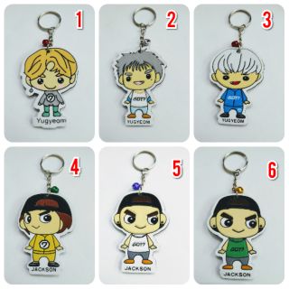 พวงกุญแจกากเพชร Got7  ครบทุกเมม ราคา คุ้มมาก แค่อันละ 10บาทเท่านั้น