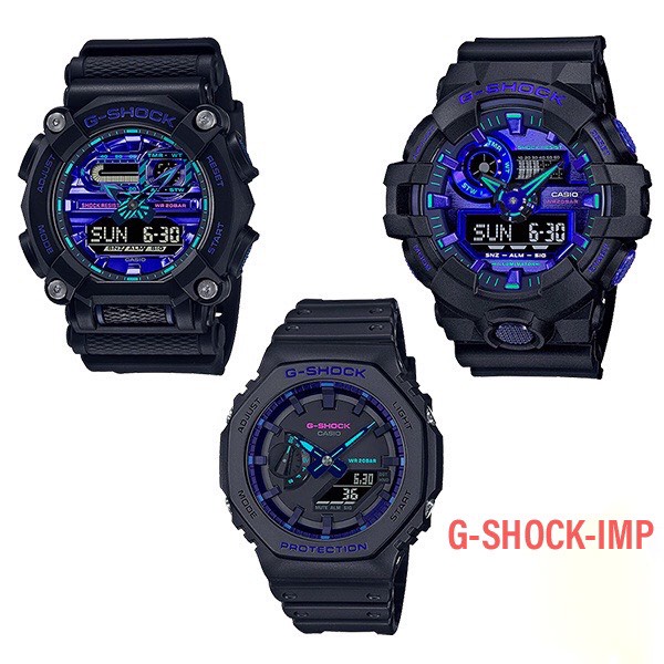 นาฬิกา CASIO G-SHOCK รุ่น GA-700VB-1ADR-GA-2100VB-1A-GA-900VB-1A ของแท้ประกันศูนย์ CMG 1ปี  เป็นรุ่น