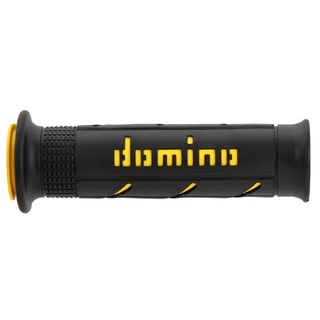 Domino รุ่น Coppia Manopole Nero/Giallo Racing สีดำเหลือง