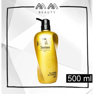 ไอโอนิค เคราติน แชมพู เคลือบแก้ว Ionic Keratin Intensive Mask , Shampoo 500ml.