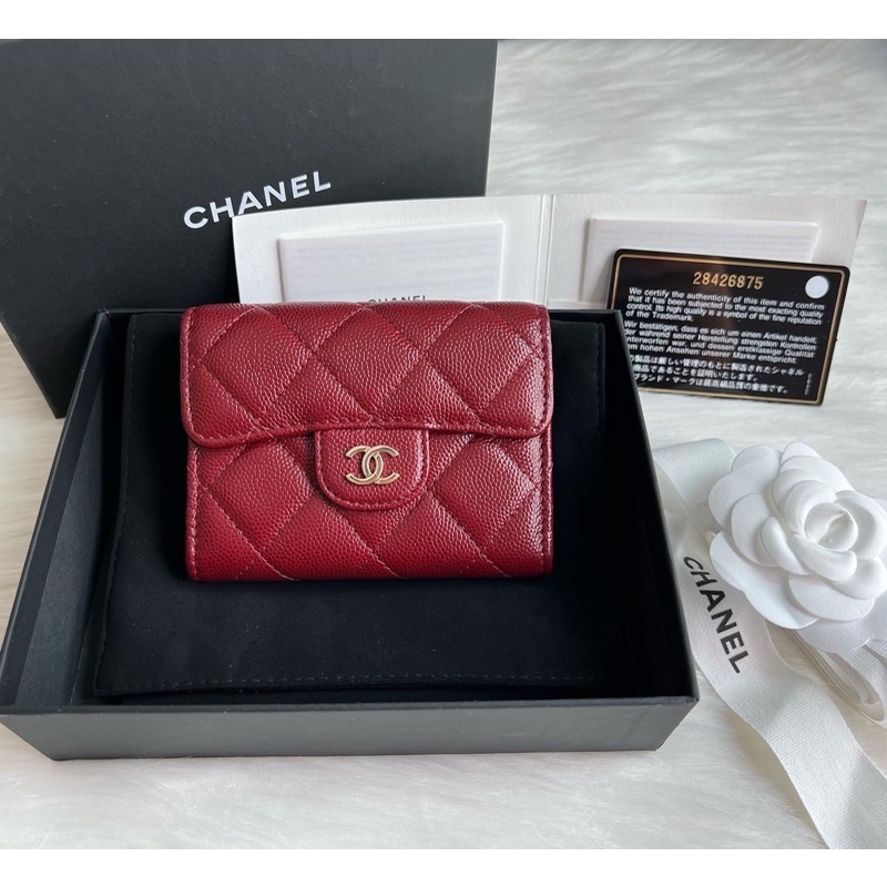 Chanel card holder XL holo28