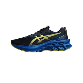 [✨มีของแถม] สีใหม่สุด Asics รุ่น Novablast 2 1011B192 002 สี Black/ glow yellow ของเเท้ 100%