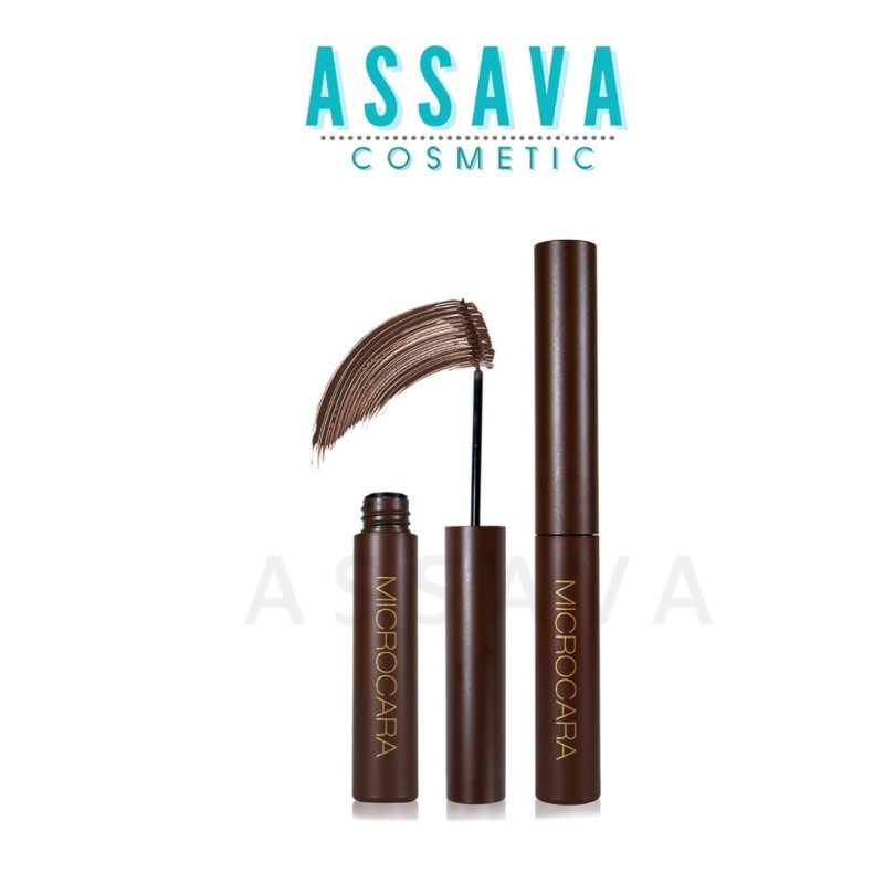 ส่งด่วน | ถูก | ของแท้ ของแท้ มาสคาร่าคิ้ว N608 Microcara Brow Mascara