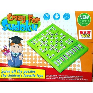 T.P. TOYS CRAZY OF SUDOKU เกมส์ซูโดกุ 2 IN 1