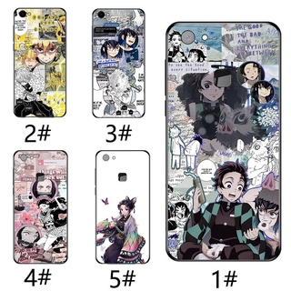 Vivo V5 V7 Plus V9 V11 V15 Pro Y67 Y66 Y79 Y75 Y85 V5Lite Kimetsu no Yaiba Anime Phone Case