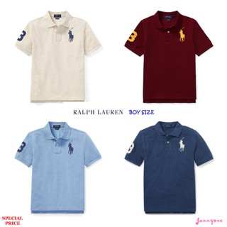 RALPH LAUREN COTTON MESH POLO SHIRT (BOYS SIZE 8-20 YEARS)